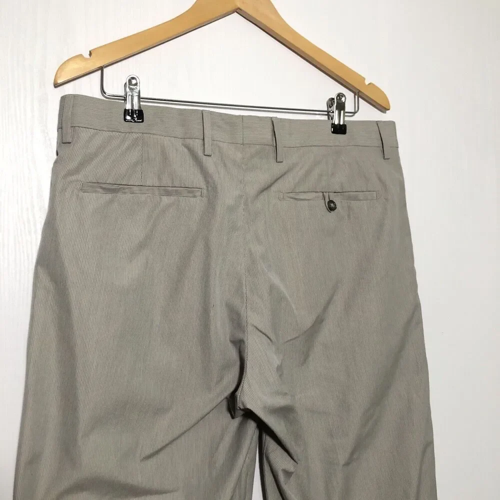 Banana Republic pinstriped lightweight